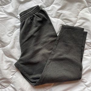 Grey sweatpants